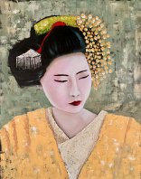 Laura Caretta Painter - 117 Kyoto - 2020 - oil - 60x75